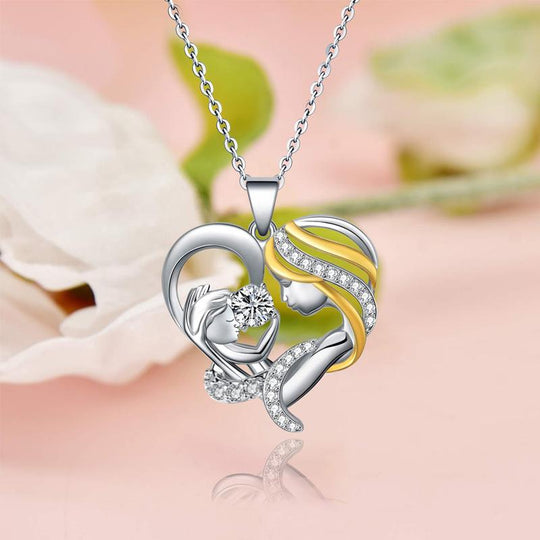 Mother's Love - In Her Arms Necklace
