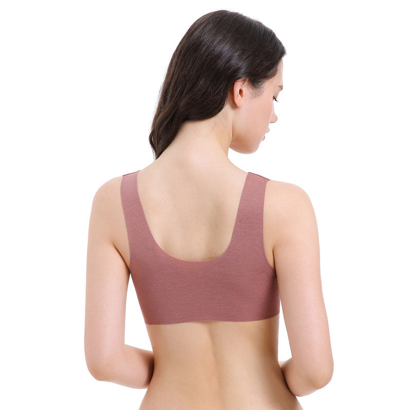 Women's Plus Size Front Fastening Lace Bra