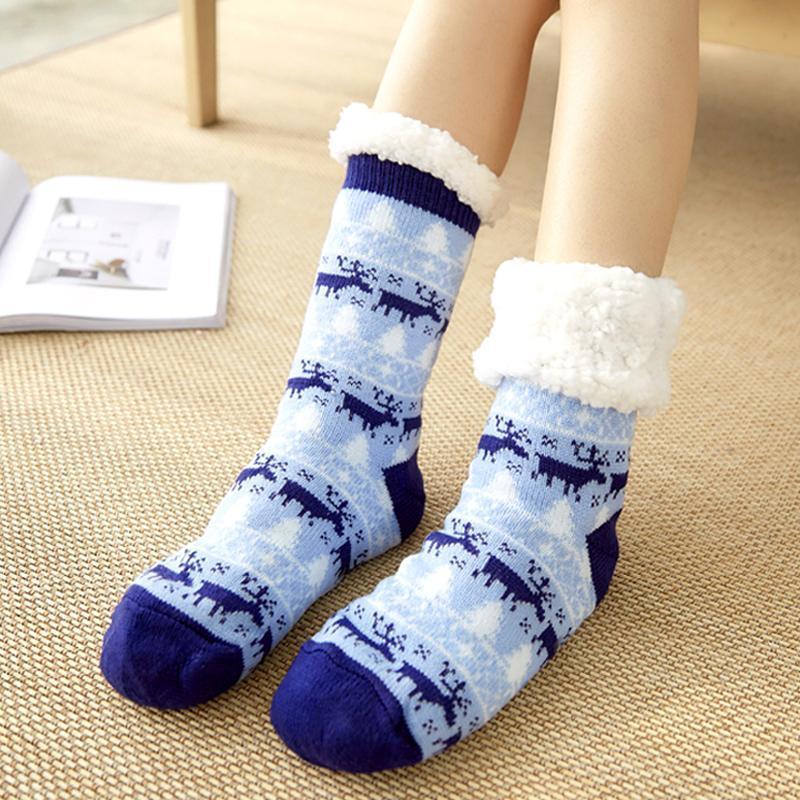 Winter Thermal House-stay Slipper Huggle Socks
