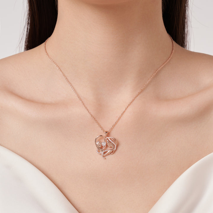 Mother's Love - In Her Arms Necklace