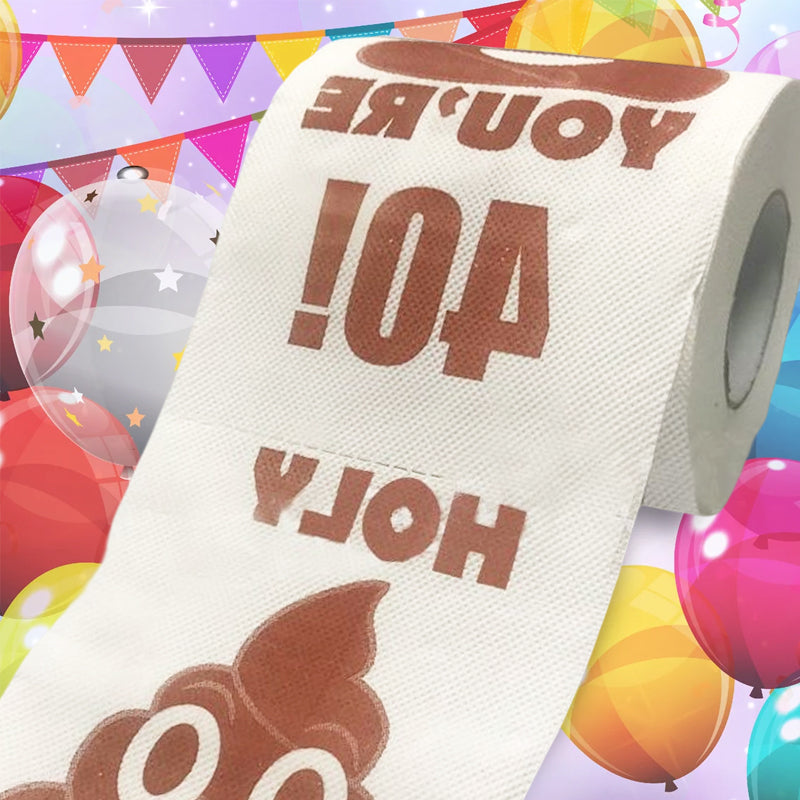 🧻Prank Poop Printed Toilet Paper