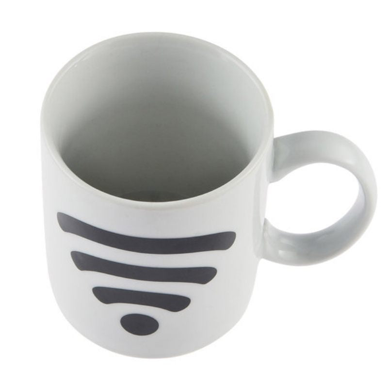 Wi-Fi Signal Magic Heat Sensitive Color Changing Ceramic Coffee Mug