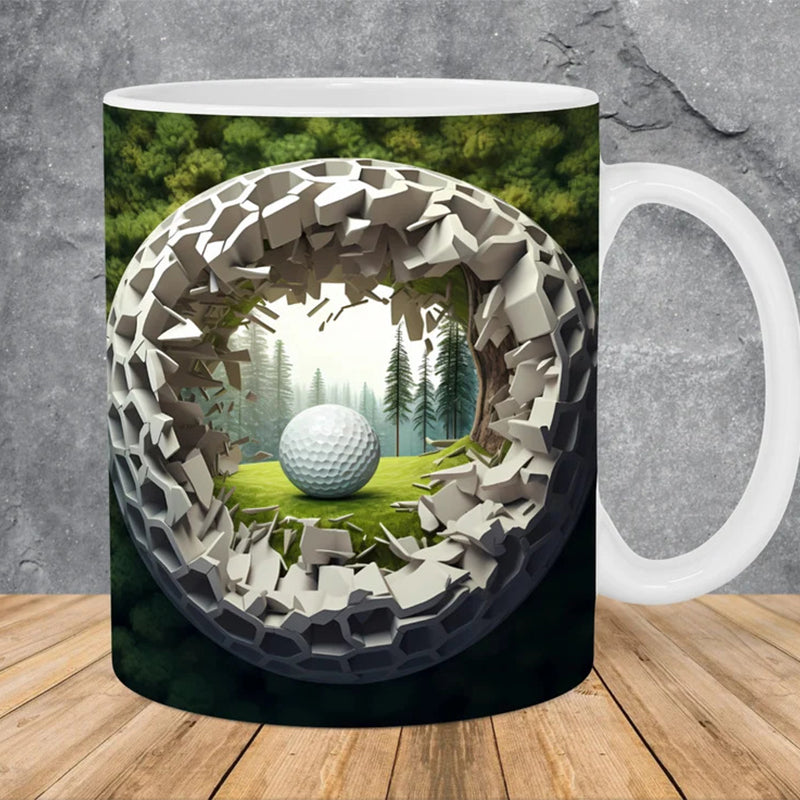 Ball Print Mug