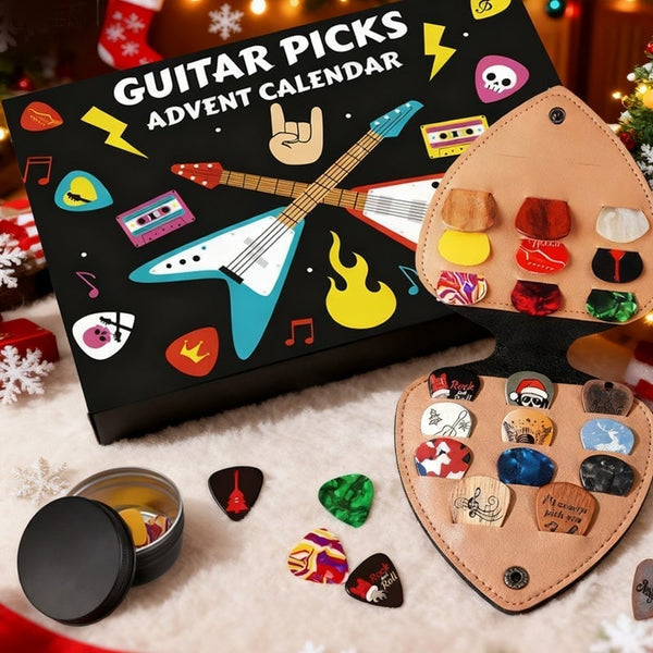 Guitar Pick Countdown Christmas Advent Calendar Blind Box- Christmas Gift