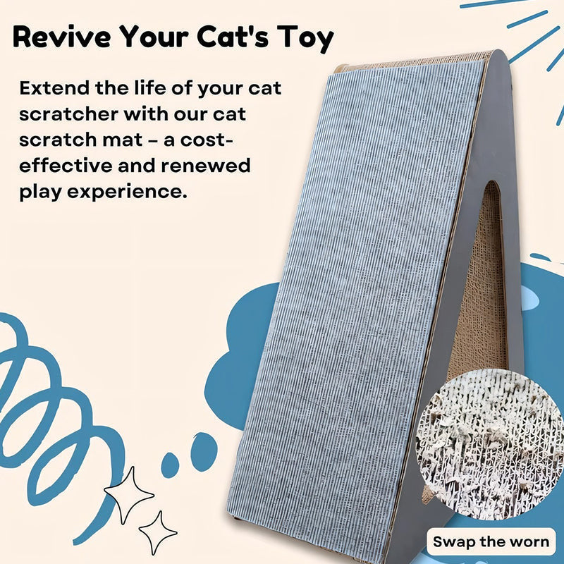 Cat Scratch Mat, Claw Cushion Furniture Protecting Carpet & Sherpa