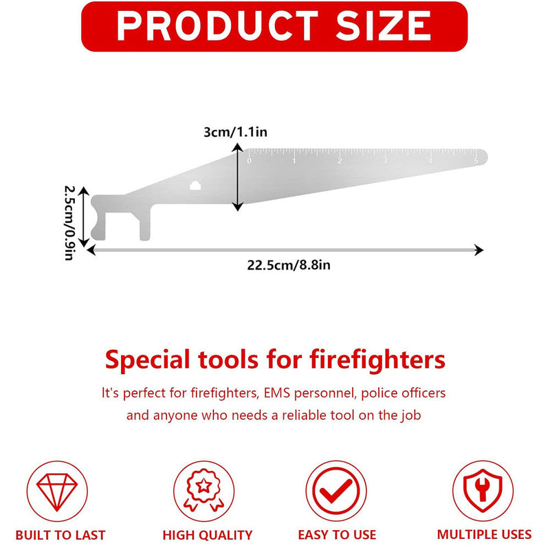 Lock Picking Fire Tool, Multipurpose Leverage Tool