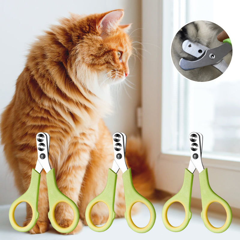 🐾Effortless Pet Nail Clippers with Round Stopper