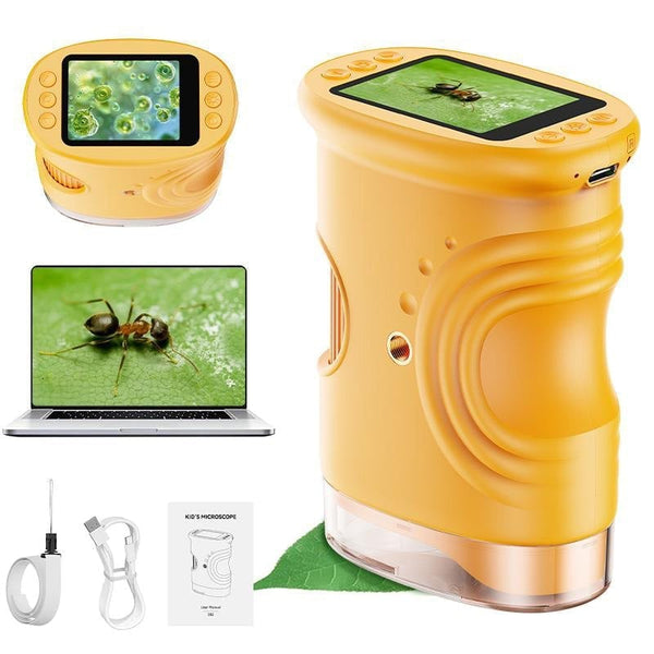 1000X Handheld Digital Microscope for Kids with 2.0" IPS Screen