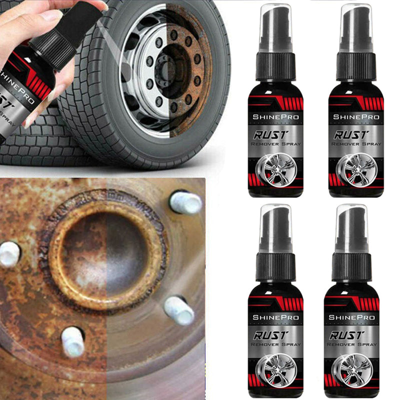 Car Parts Rust Remover Spray, Magic Wheel Hub Rust Cleaner