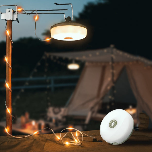 Outdoor Waterproof Portable Stowable String Light 10m