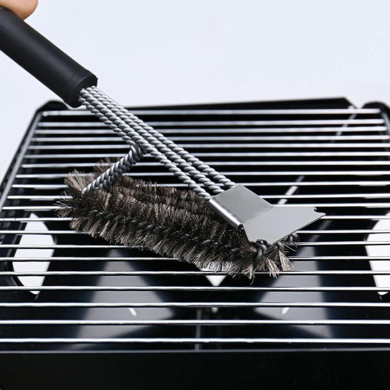 Scraper Grill Brush - Stainless Steel