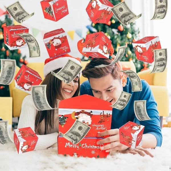 Christmas Surprise Explosion Pop-Up Gift Box - Xmas Gift