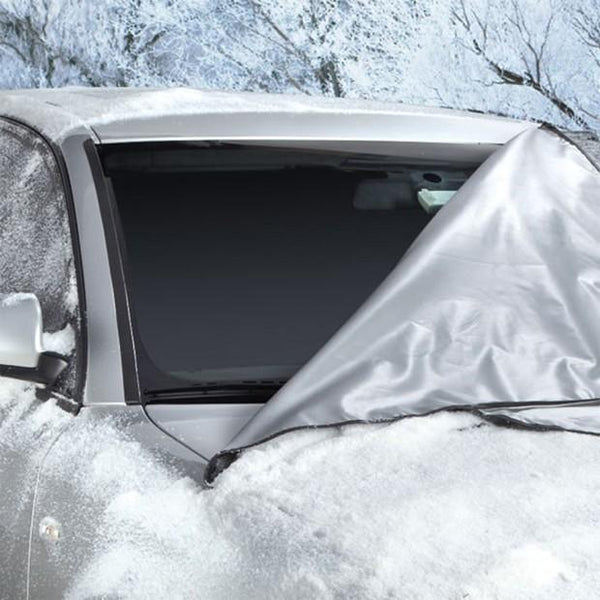 Winter Universal Magnetic Car Windshield Cover - Protect from Frost Ice Snow