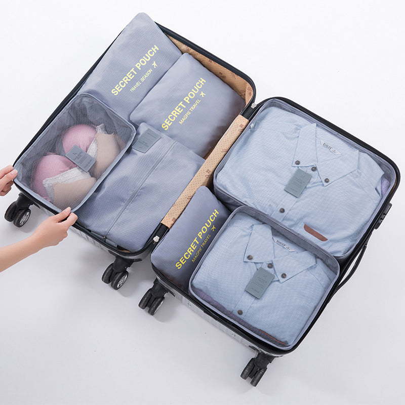 Travel Essentials - Set of 7 Travel Storage Bags