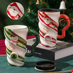 Christmas Spiral Shaped Mug