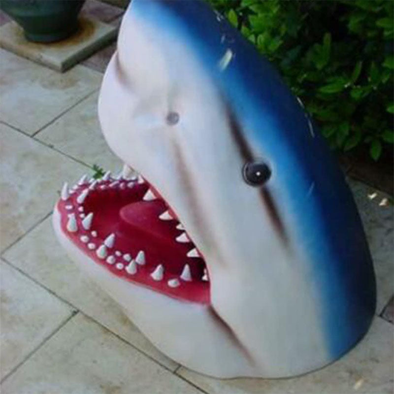 Shark Garden Art Statue Decoration