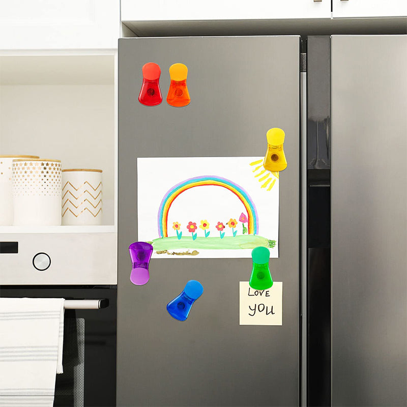 Colorful Magnetic Food Sealing Clips(6 pcs)