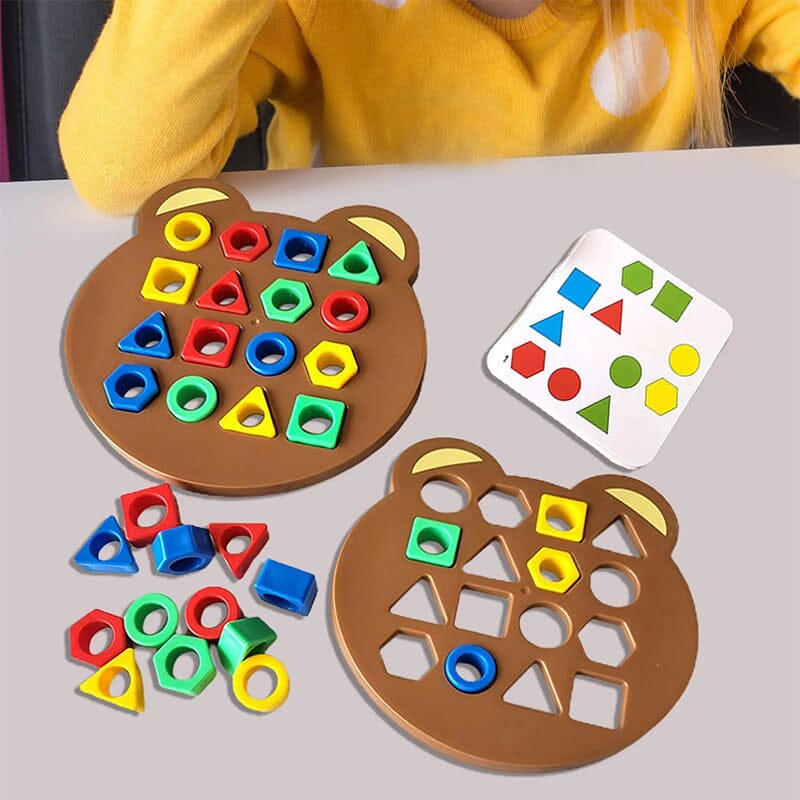 Colorful Geometric Shape Matching Game