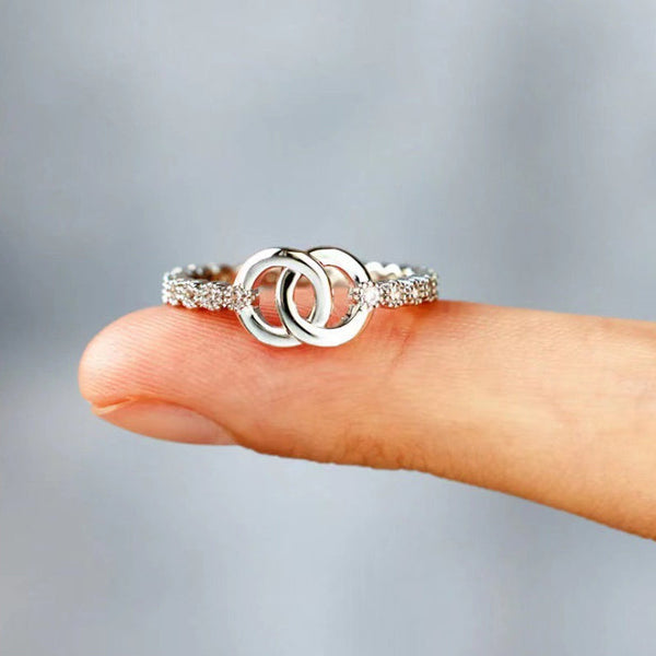 👩‍👧Mother & Daughter Forever Linked Interlocking Ring