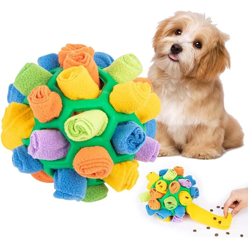 Dog Chew Toy Fun Snuffle Ball