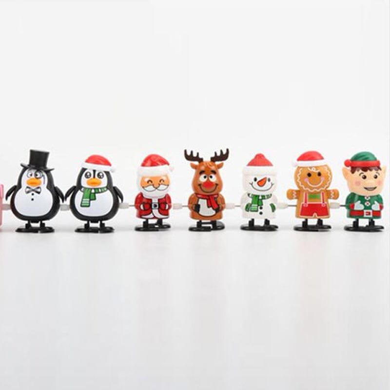 🎅Christmas Wind Up Toys, Stocking Stuffers Assorted Jumping Walking Clockwork Toys