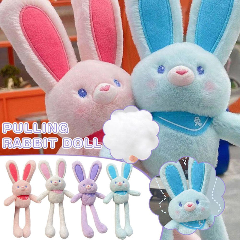 Pull The Rabbit Plush Toy