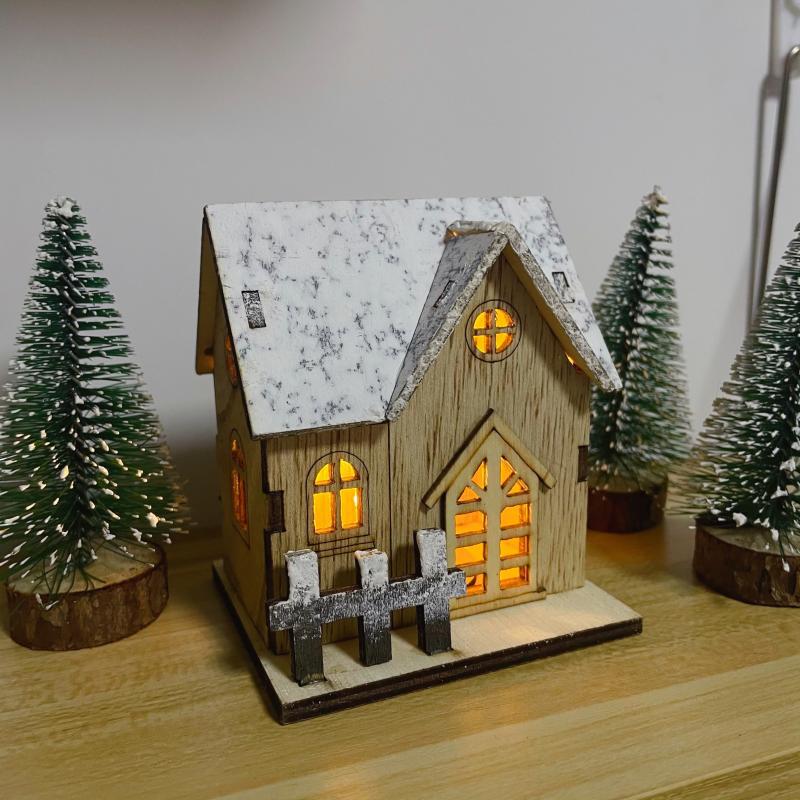 Christmas Lighted House