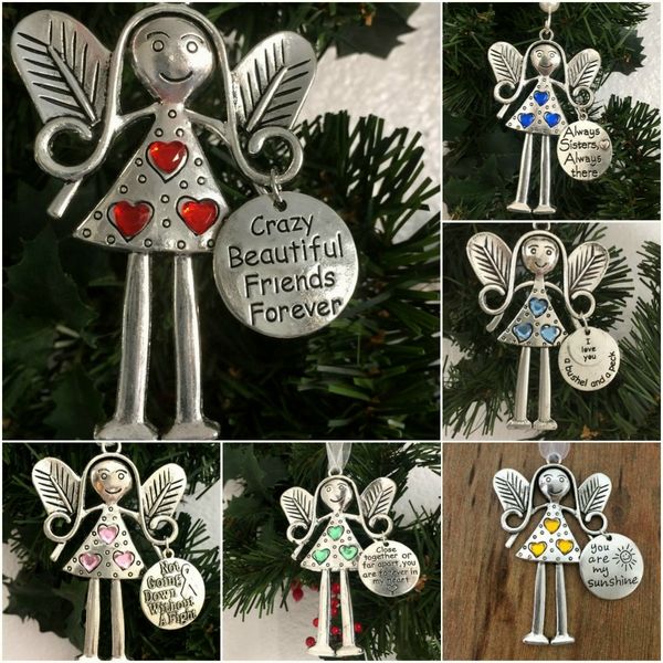 Angel Ornament Christmas Gift - Funny Friendship Gift