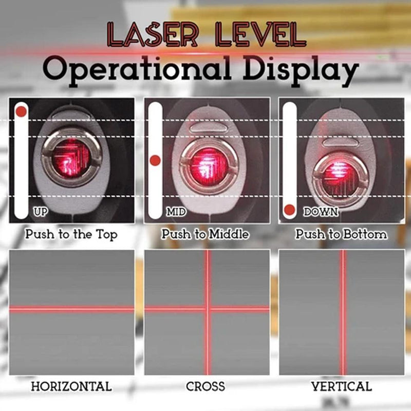 Multipurpose Laser Level 4 In 1 Laser Measuring Tool