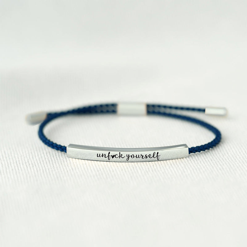 Unf♥ck Yourself Tube Bracelet with Gift Card
