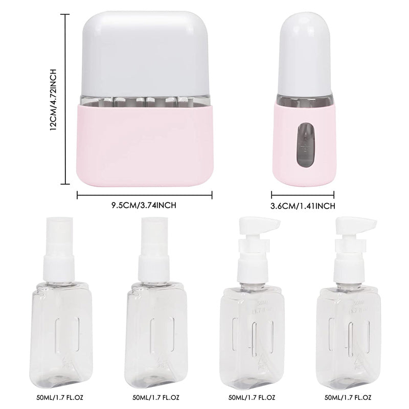 Shampoo Dispenser Portable Travel Bottle Set