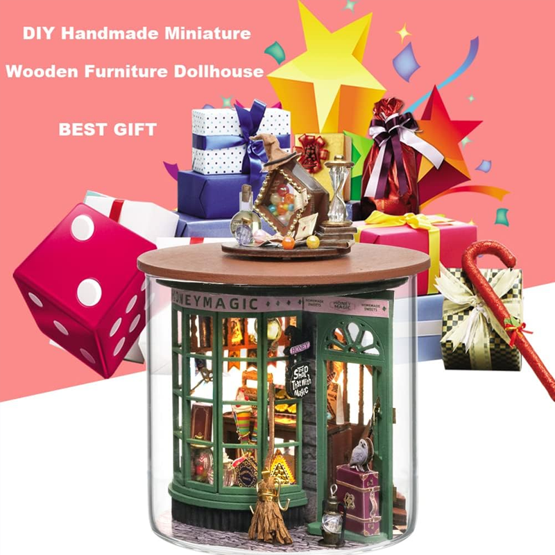 DIY Miniature and Furniture Dollhouse Kit