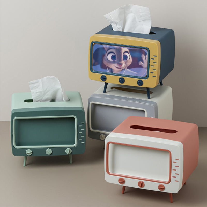 TV Model Tissue Box