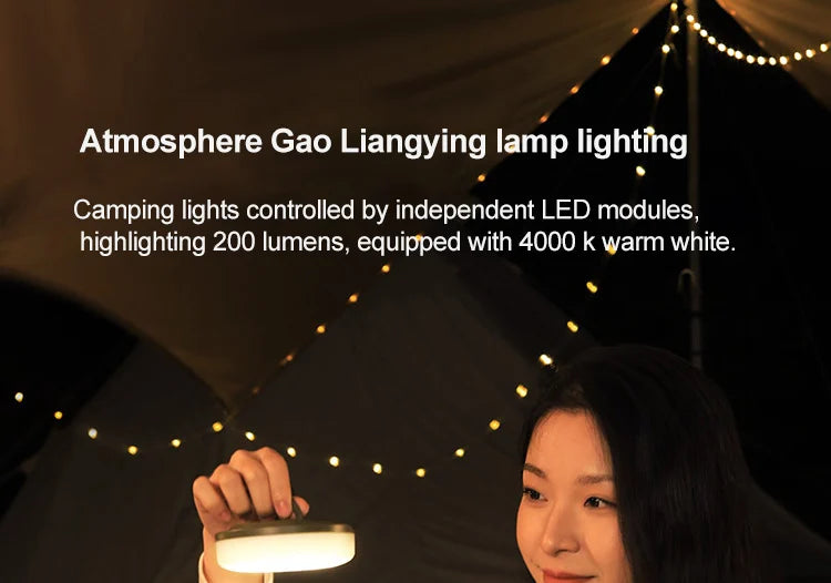 Multifunctional Portable Camping Light, Flexible LED Light Strips (10m)