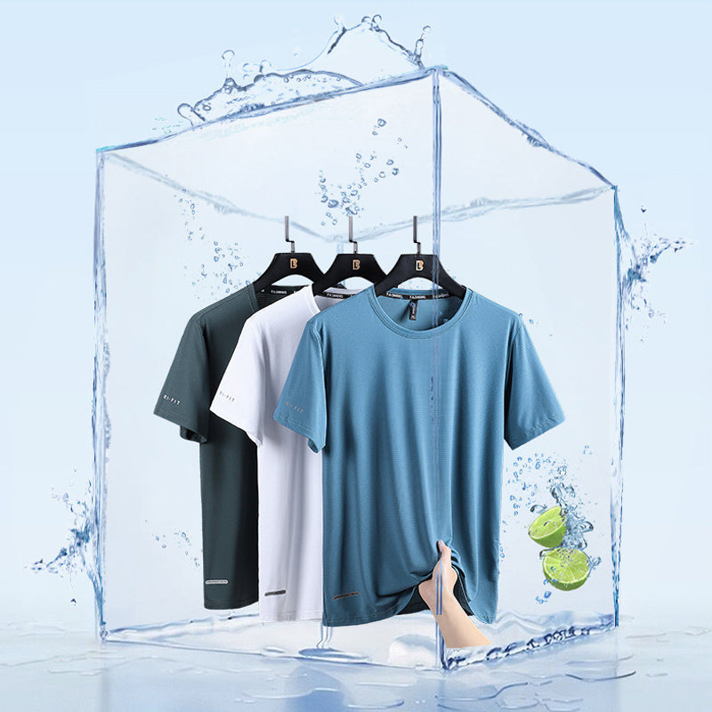 Men's Quick-Drying Ice Silk T-Shirt