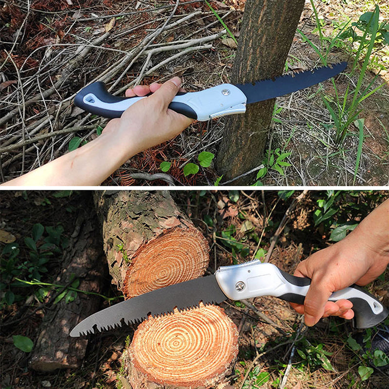 Small Handheld Folding Saw for Garden, Pruning, Camping, Wood Working