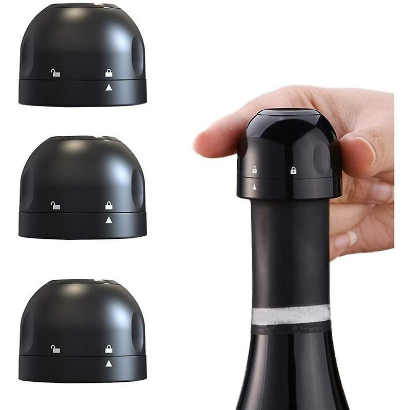 Reusable Leakproof Silicone Sealed Champagne Wine Bottle Stopper