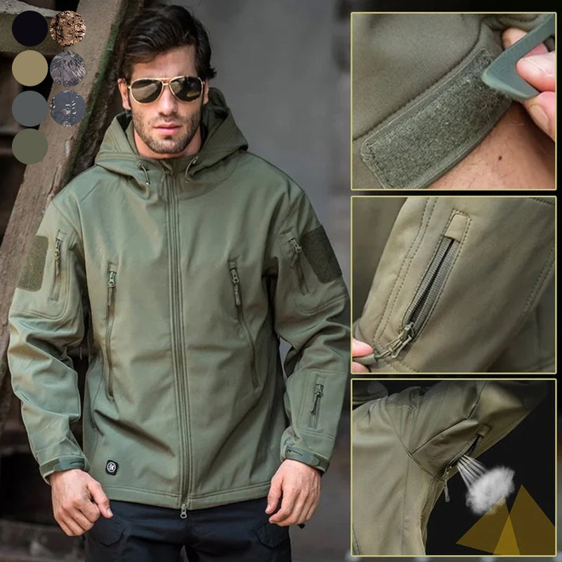 Men's Outdoor Windproof Waterproof Jacket