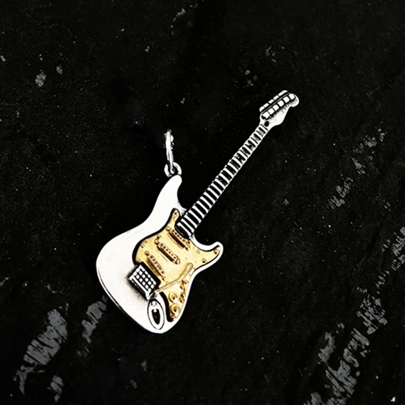 Stratocaster Guitar Necklace - Gift for Music Lovers