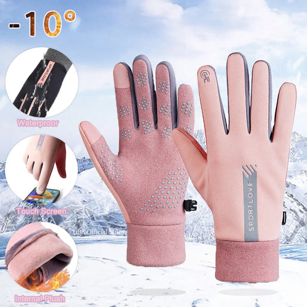 Winter Outdoor Touch Screen Thermal Gloves Unisex