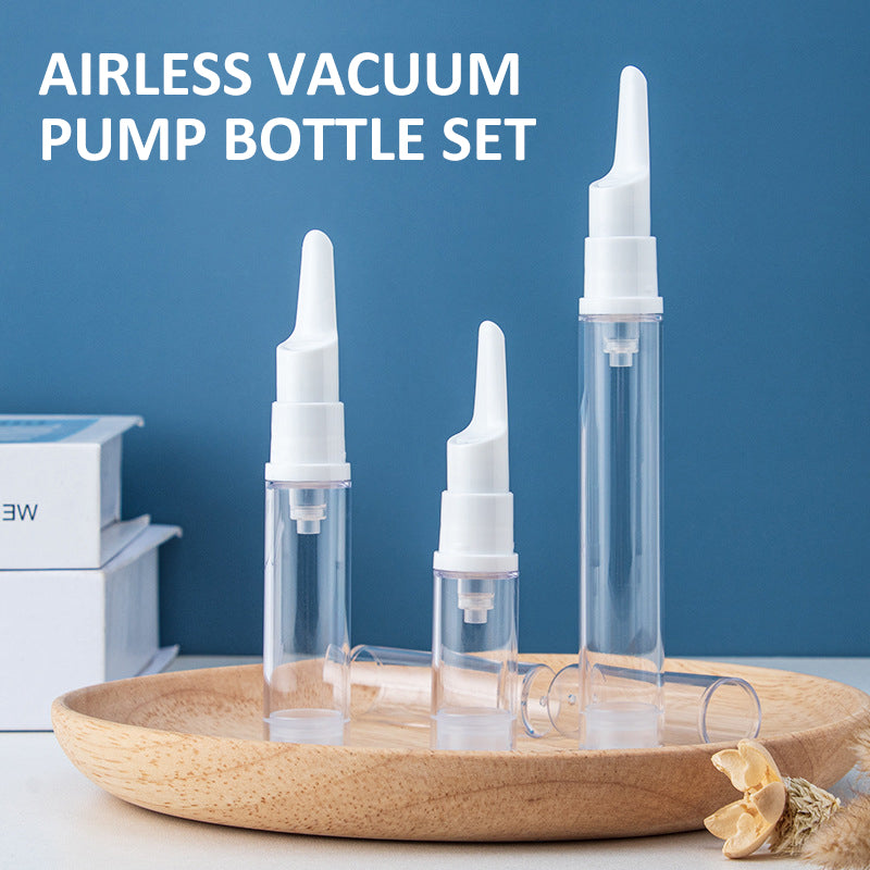 Airless Vacuum Pump Bottle Set