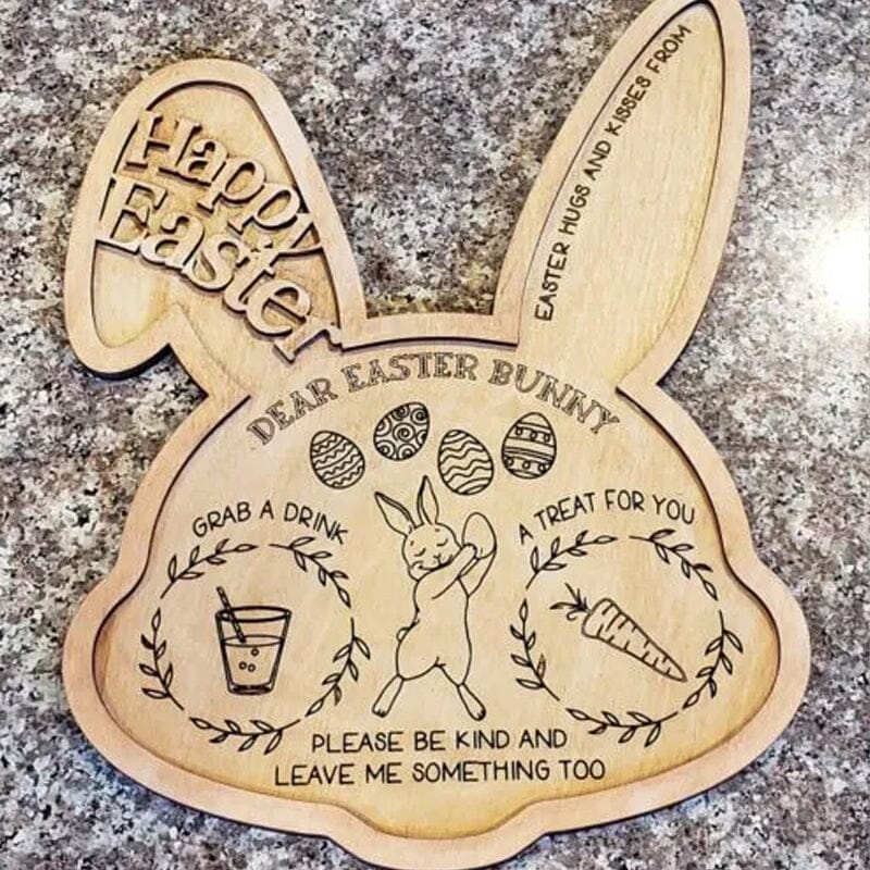 Easter Bunny Treats Tray