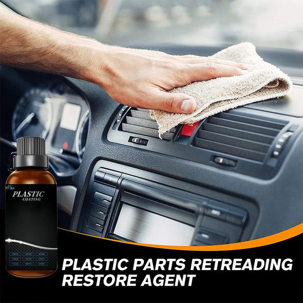 Car Interior Plastic Parts Renewed Restore Agent Refurbished Liquid 200 ML