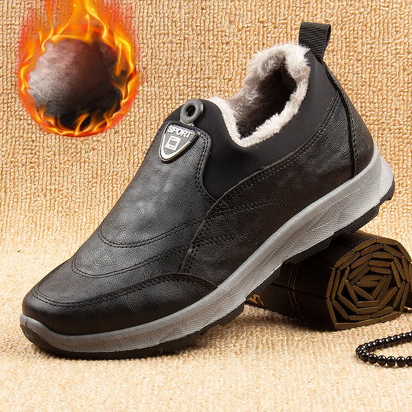 Men's Winter Waterproof Leather Boots