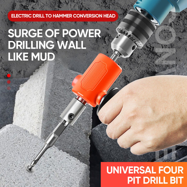 Electric Drill to Hammer Adapter
