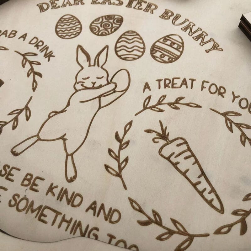 Easter Bunny Treats Tray