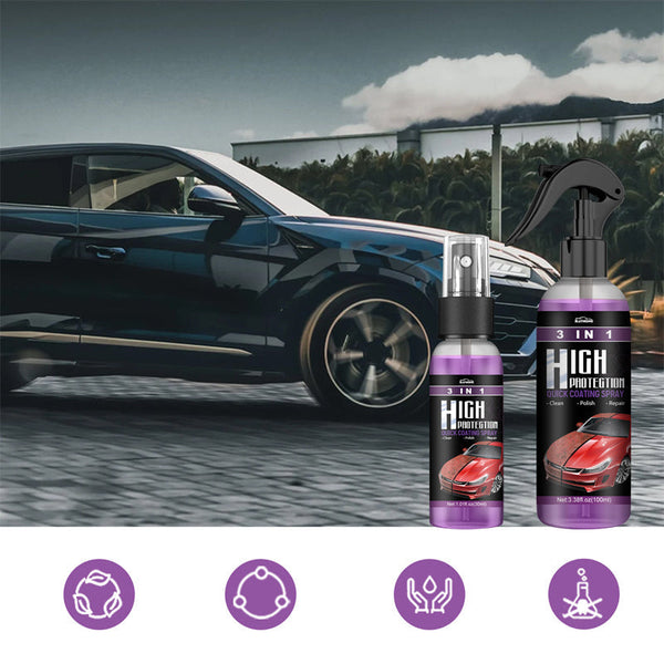 3 in 1 High Protection Quick Car Coating Spray 100ml