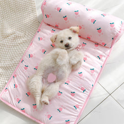 Pet Summer Cool Bed Ice Silk Cooling Mat for Dogs & Cats