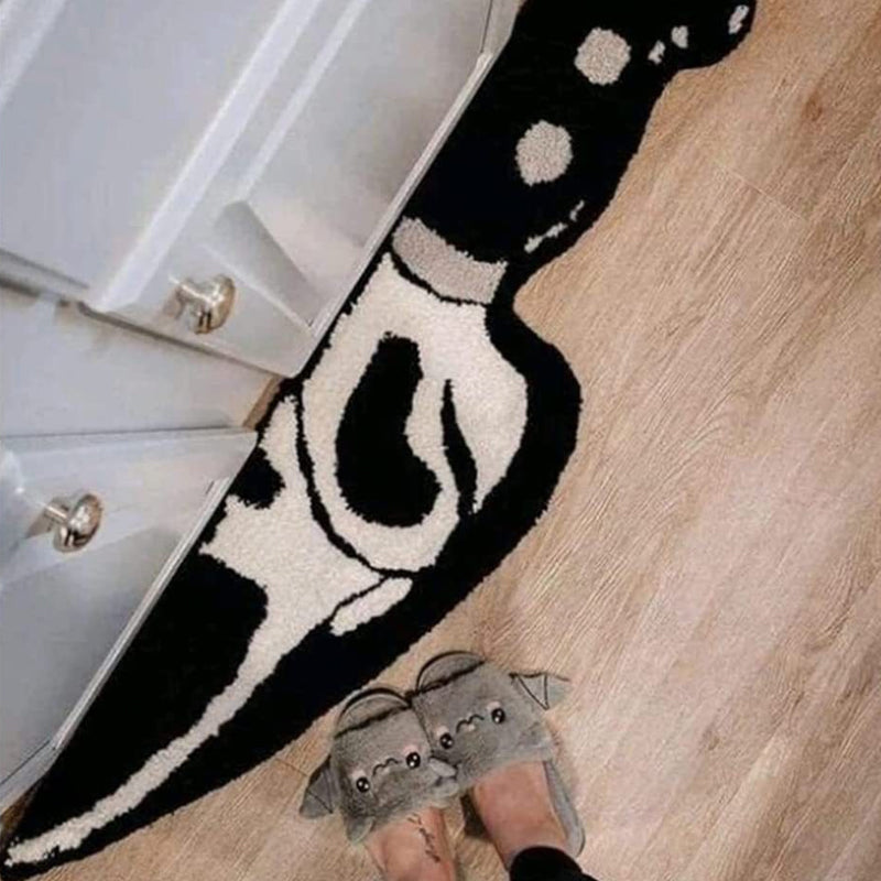 Surprisingly Skull Knife Carpet