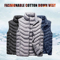 Fashionable cotton down vest